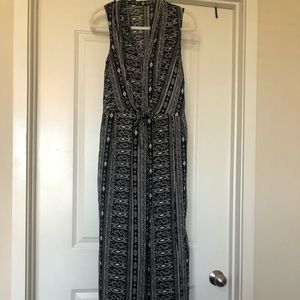 Altar’d State Jumpsuit, Black & White Tribal Print